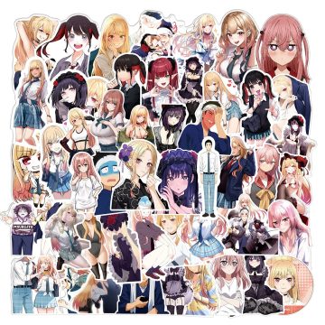 Marin Kitagawa Anime Stickers Decorative Graffiti Decals for Wall DIY Projects