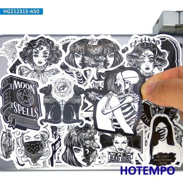 Gothic Spell and Cthulhu Magic Stickers for Journals