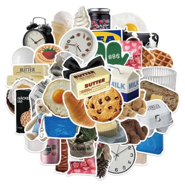 Food and Household Item Sticker Pack