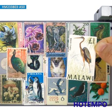 Retro Stamp Style Stickers for Journals and Scrapbooks