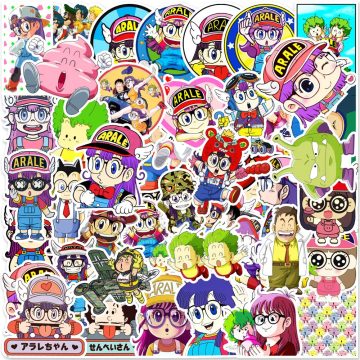 Kawaii Cute A La Le Stickers for Phone Laptop Skateboard