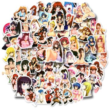 Anime Art Pin-Up Bunny Vinyl Stickers - for Skateboard Car Phone Computer