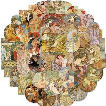 Renaissance Painting Stickers - Vintage Art Decals