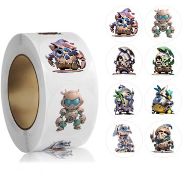 Cute Cartoon Gift Wrapping Envelope Sealing Decor Stickers