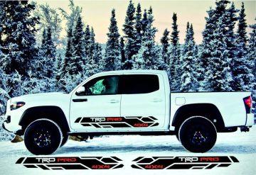 Universal Car Side Stripe Stickers for SUV, Truck, and Door Decoration