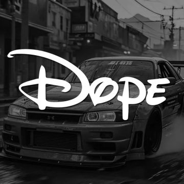Dope Style Sticker - Cute Funny Decal for Cars Trucks Motorcycles Laptops