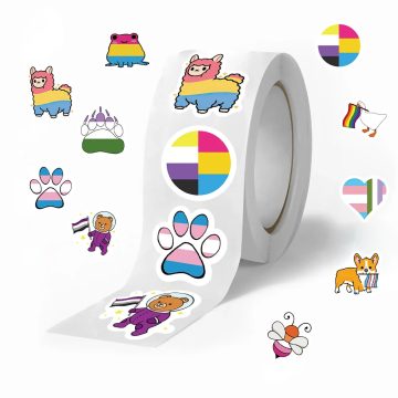 Rainbow LGBTQ+ Reward Stickers for Students & Teachers