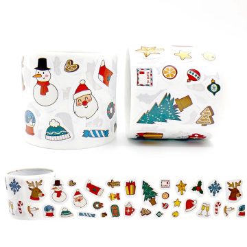 Merry Christmas Stickers for Scrapbooks and Albums