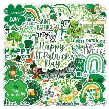 St. Patricks Day Stickers Laptop & Suitcase Decoration