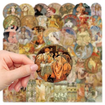 Literary Character Cartoon Stickers for Luggage Gift