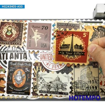 Stamp Style Travel Label Ticket Retro Postmark Stickers for DIY Creative Decoration