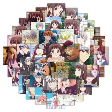 Fruits Basket Anime Stickers - DIY Scrapbook Decals for Luggage, Tech & Vehicles