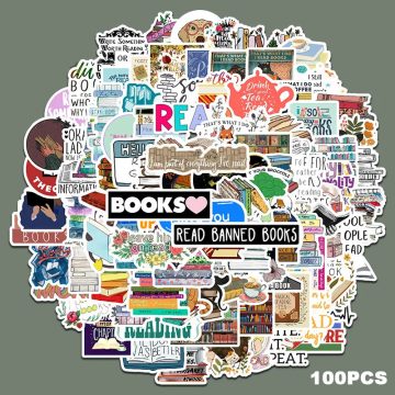 I Love Reading Book Vinyl Decal Stickers For Best Friend Gifts