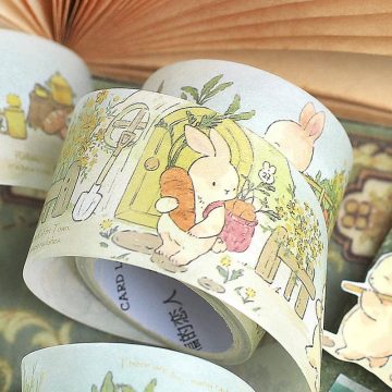 Kawaii Cartoon Washi Tape Stickers Scrapbooking & DIY Craft Labels