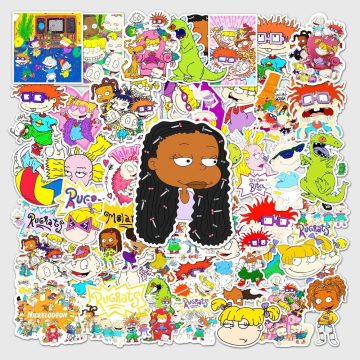 VSCO Cartoon Vinyl Stickers for Water Bottles Kids