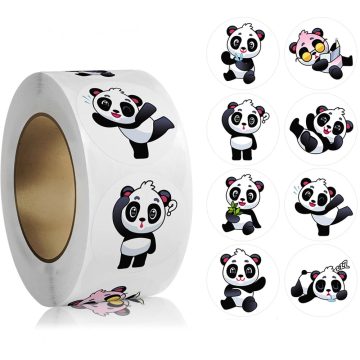 Cute Panda Animals Stickers for Kids School Encouragement Toy Reward