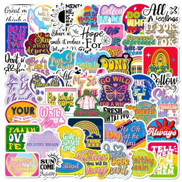 Butterfly Quote Stickers for Wall and DIY Decor