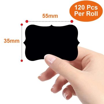 Waterproof Chalkboard Labels 3 Styles for Home and Kitchen Use