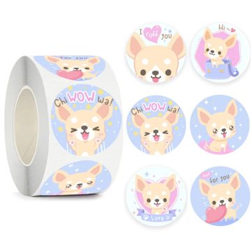 Cartoon Animal Reward Stickers for Kids - School Encourage Stationery Decor