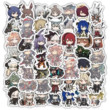 Arknights Anime Stickers - ACGN Game Decals for Skateboard & Phone