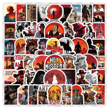 Classic Movies Fistful of Dollars Stickers For Phone Skateboard Decor