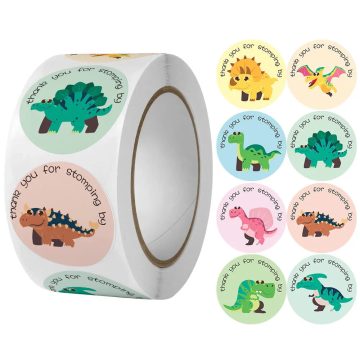 Dinosaur Reward Stickers for Kids Gift Decoration and Stationery Labels