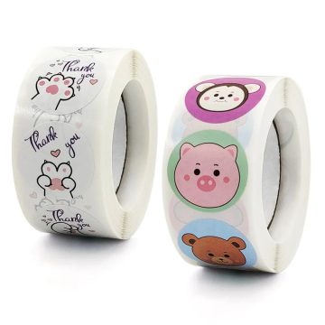 Cartoon Girl Reward Stickers for Scrapbook and DIY Crafts
