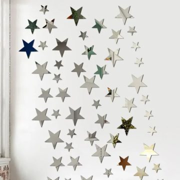 3D Acrylic Star Wall Stickers Kids Room & Home Decoration