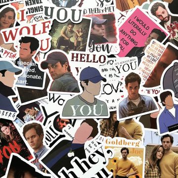 Vintage America Stickers DIY Vinyl Decals for Notebook and Laptop