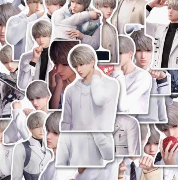 Love & Deepspace Xavier Stickers - Anime Decals for Phone Decor