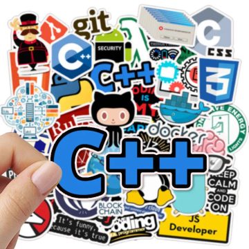 Geek Programmer Java Docker HTML Stickers for Laptop Skateboard