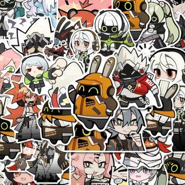 Zenless Zone Zero Stickers - Anime Game Waterproof