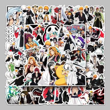BLEACH Anime Series Stickers for Helmet, Desk, Wall Decor
