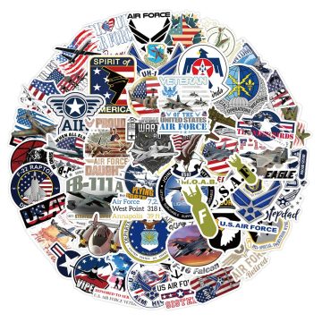 United States Air Force USAF Stickers - Graffiti Decals for Motorcycle Car Tablet