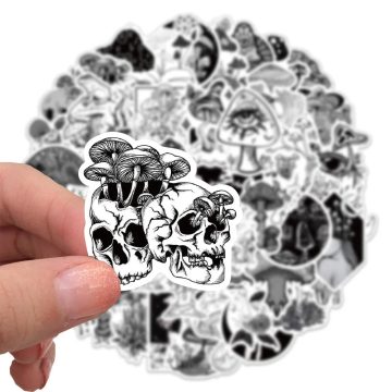 Anime Psychedelic Magic Mushroom Stickers for Phone Laptop