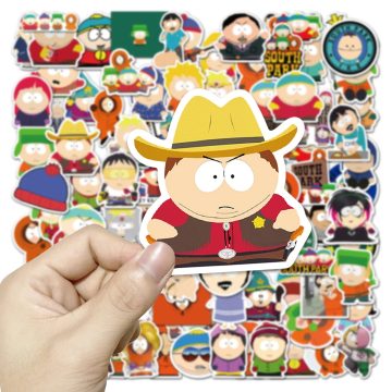 SouthPark Kenny Waterproof Stickers - Anime Graffiti Decals for Scrapbook Skateboard
