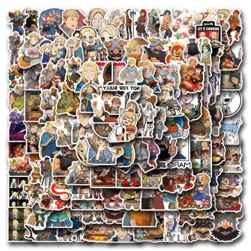 Delicious in Dungeon Anime Stickers - Fantasy Graffiti