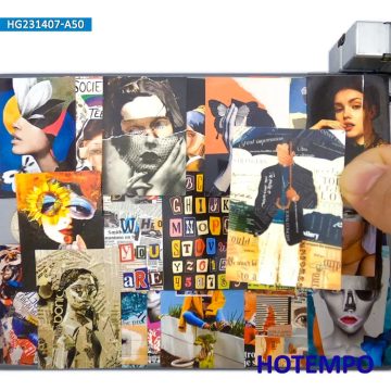 Pop Art Graffiti Poster Stickers for Scrapbooks and Journals