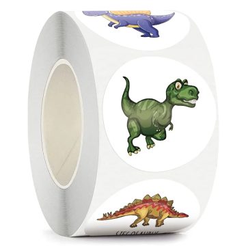 Cartoon Dinosaur Reward Stickers Teachers Classroom Children