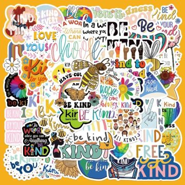 Creative English Graffiti Stickers for Helmet, Wall, and Desktop Decoration