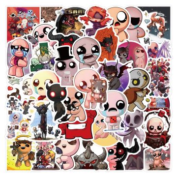Binding of Isaac Game Stickers - Adventure Themed Vinyl Decals