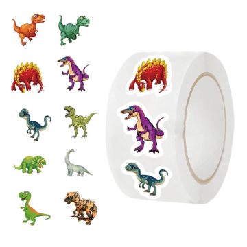 Dinosaur Stickers for Kids Classroom Reward and DIY Crafts
