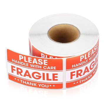 Fragile Handle With Care Stickers for Packaging