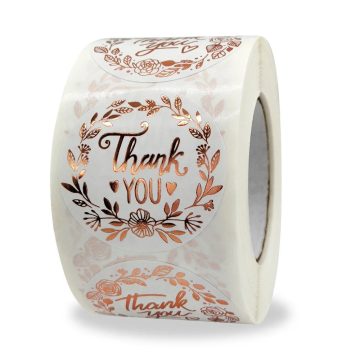 Thank You for Your Order Stickers for Business Packaging