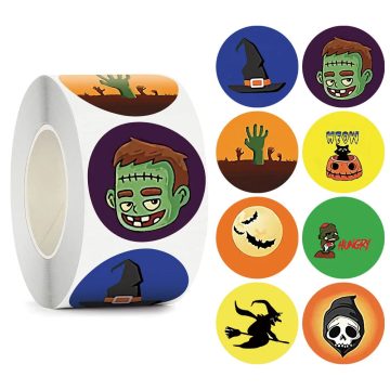 Handmade Pumpkin Halloween Gift Decor Stationery Stickers