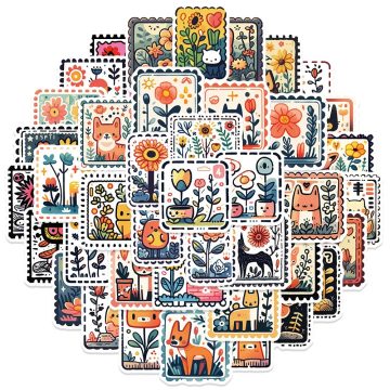 Cute Animal Stickers Waterproof Notebook & Suitcase Decoration