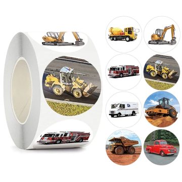 Car Toy Reward Stickers - Children's Gift Stationery Birthday Party Sealing