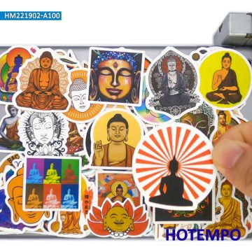 Buddha Chakra Graffiti Stickers for Laptops and Journals