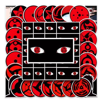 Cartoon Eyes Waterproof Vinyl Stickers for Skateboard and Snowboard