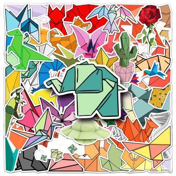 DIY Cartoon Paper Folding Kit